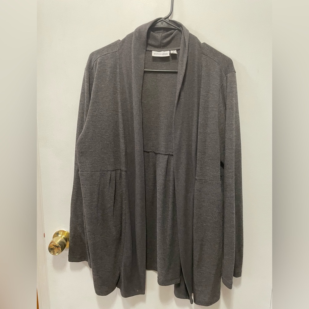 St. John’s Bay XL gray sweater, lightly used